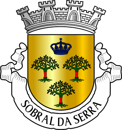 Brasão da freguesia de Sobral da Serra - Sobral da Serra civil parish, coat-of-arms Brasão da freguesia de Sobral da Serra - Sobral da Serra civil parish, coat-of-arms