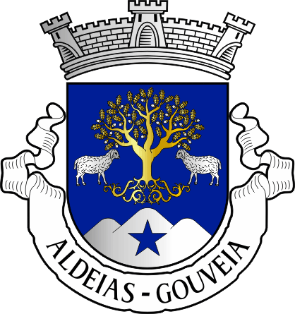 Brasão da antiga freguesia de Aldeias - Aldeias former civil parish, coat-of-arms Brasão da antiga freguesia de Aldeias - Aldeias former civil parish, coat-of-arms