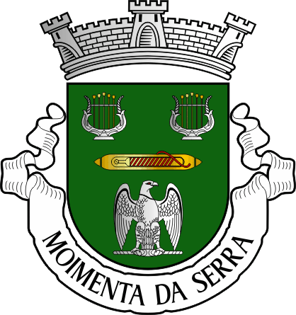 Brasão da antiga freguesia de Moimenta da Serra - Moimenta da Serra former civil parish, coat-of-arms Brasão da antiga freguesia de Moimenta da Serra - Moimenta da Serra former civil parish, coat-of-arms