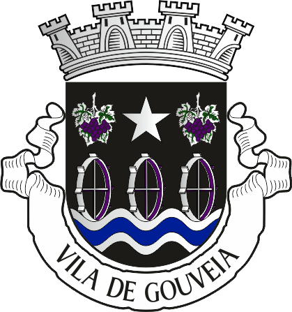 Brasão do Município de Gouveia - Gouveia municipal coat-of-arms Brasão do Município de Gouveia - Gouveia municipal coat-of-arms