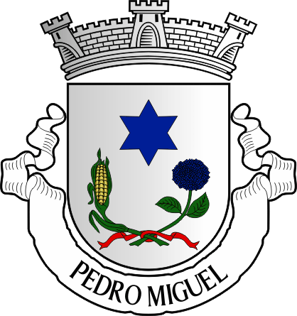 Brasão da freguesia de Pedro Miguel - Pedro Miguel civil parish, coat-of-arms Brasão da freguesia de Pedro Miguel - Pedro Miguel civil parish, coat-of-arms