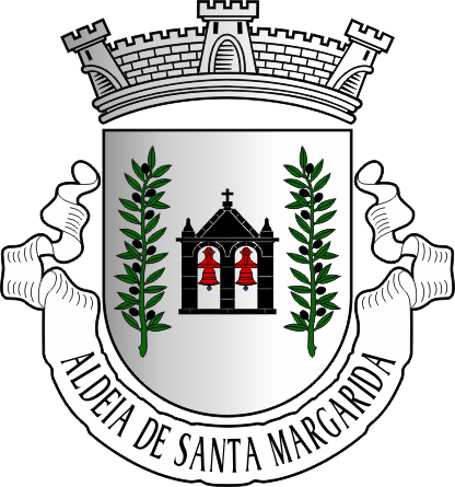 Brasão da freguesia de Aldeia de Santa Margarida - Aldeia de Santa Margarida civil parish, coat-of-arms