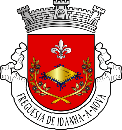 Brasão da antiga freguesia de Idanha-a-Nova - Idanha-a-Nova former civil parish, coat-of-arms Brasão da antiga freguesia de Idanha-a-Nova - Idanha-a-Nova former civil parish, coat-of-arms