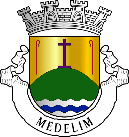 Brasão da freguesia de Medelim - Medelim civil parish, coat-of-arms Brasão da freguesia de Medelim - Medelim civil parish, coat-of-arms