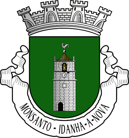 Brasão da antiga freguesia de Monsanto - Monsanto former civil parish, coat-of-arms