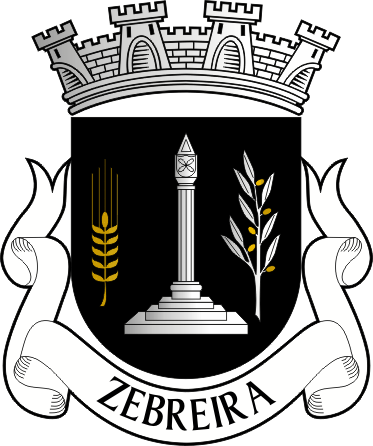 Brasão da antiga freguesia de Zebreira - Zebreira former civil parish, coat-of-arms Brasão da antiga freguesia de Zebreira - Zebreira former civil parish, coat-of-arms