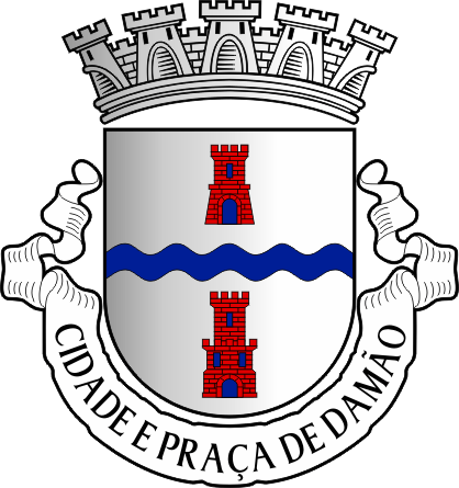 Brasão do Concelho de Damão - Damão municipal coat-of-arms Brasão do Concelho de Damão - Damão municipal coat-of-arms