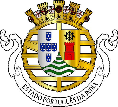 Brasão do Estado Português da Índia - Portuguese India coat-of-arms
