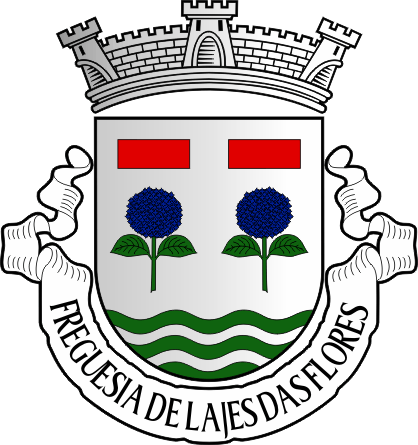 Brasão da freguesia de Lajes das Flores - Lajes das Flores civil parish, coat-of-arms Brasão da freguesia de Lajes das Flores - Lajes das Flores civil parish, coat-of-arms