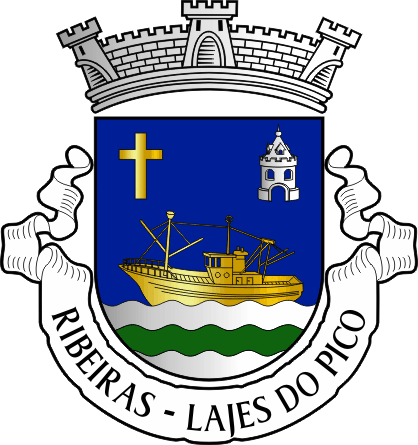 Brasão da freguesia de Ribeiras - Ribeiras civil parish, coat-of-arms
