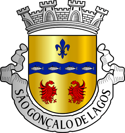 Brasão da freguesia de São Gonçalo de Lagos - São Gonçalo de Lagos civil parish, coat-of-arms Brasão da freguesia de São Gonçalo de Lagos - São Gonçalo de Lagos civil parish, coat-of-arms