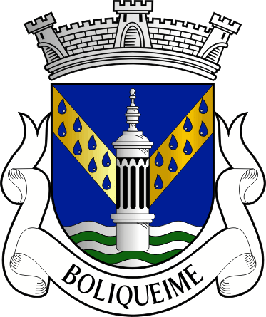 Brasão da freguesia de Boliqueime - Boliqueime civil parish, coat-of-arms