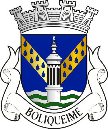 Brasão da freguesia de Boliqueime - Boliqueime civil parish, coat-of-arms
