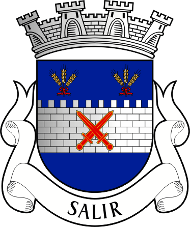 Brasão da freguesia de Salir - Salir civil parish, coat-of-arms