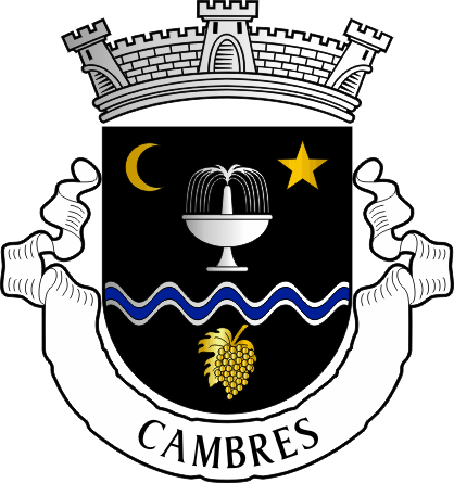 Brasão da freguesia de Cambres - Cambres civil parish, coat-of-arms