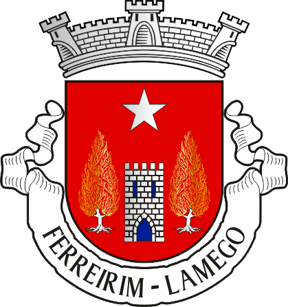 Brasão da freguesia de Ferreirim - Ferreirim civil parish, coat-of-arms Brasão da freguesia de Ferreirim - Ferreirim civil parish, coat-of-arms