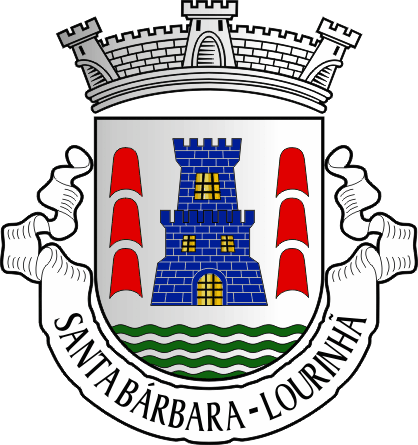 Brasão da freguesia de Santa Bárbara - Santa Bárbara civil parish, coat-of-arms
