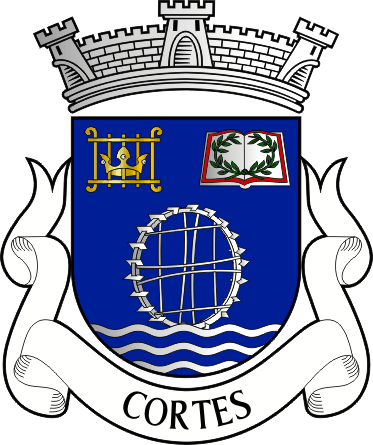Brasão da antiga freguesia de Cortes - Cortes former civil parish, coat-of-arms