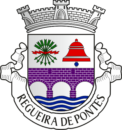 Brasão da freguesia de Regueira de Pontes - Regueira de Pontes civil parish, coat-of-arms