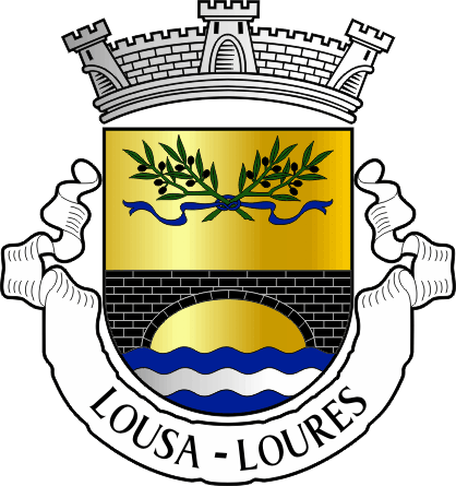 Brasão da freguesia de Lousa - Lousa civil parish, coat-of-arms Brasão da freguesia de Lousa - Lousa civil parish, coat-of-arms
