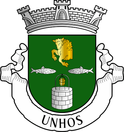 Brasão da antiga freguesia de Unhos - Unhos former civil parish, coat-of-arms Brasão da antiga freguesia de Unhos - Unhos former civil parish, coat-of-arms