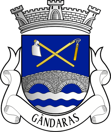 Brasão da freguesia de Gândaras - Gândaras civil parish, coat-of-arms