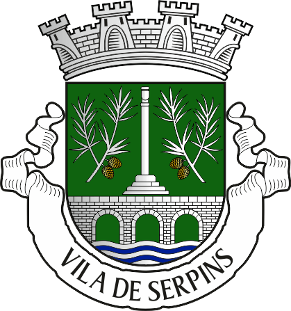 Brasão da freguesia de Serpins - Serpins civil parish, coat-of-arms
