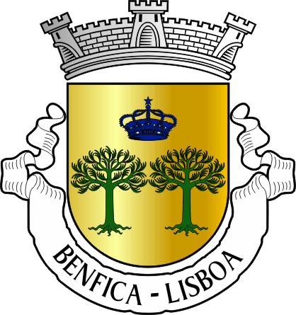 Brasão da freguesia de Benfica - Benfica civil parish, coat-of-arms