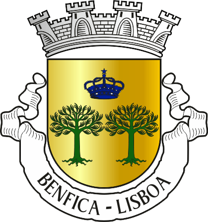 Brasão da freguesia de Benfica - Benfica civil parish, coat-of-arms