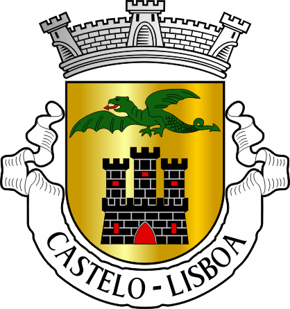 Brasão da antiga freguesia do Castelo - Castelo former civil parish, coat-of-arms