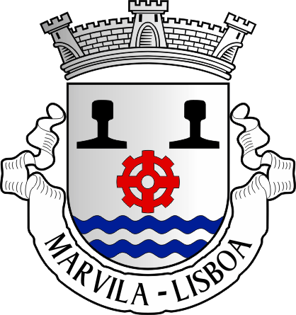 Brasão da freguesia de Marvila - Marvila civil parish, coat-of-arms Brasão da freguesia de Marvila - Marvila civil parish, coat-of-arms