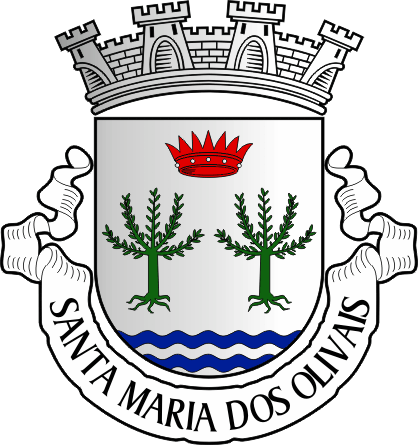 Brasão da antiga freguesia de Olivais - Olivais former civil parish, coat-of-arms