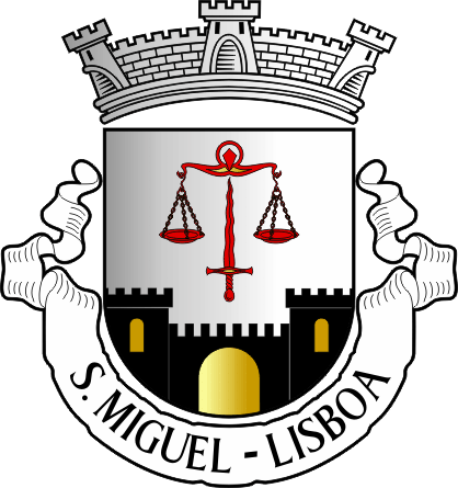Brasão da antiga freguesia de São Miguel - São Miguel former civil parish, coat-of-arms