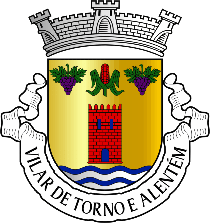 Brasão da freguesia de Vilar de Torno e Alentém - Vilar de Torno and Alentém civil parish, coat-of-arms Brasão da freguesia de Vilar de Torno e Alentém - Vilar de Torno and Alentém civil parish, coat-of-arms