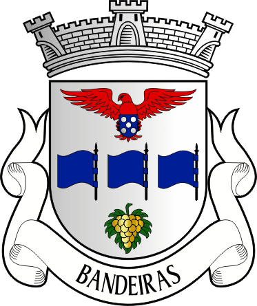 Brasão da freguesia de Bandeiras - Bandeiras civil parish, coat-of-arms Brasão da freguesia de Bandeiras - Bandeiras civil parish, coat-of-arms
