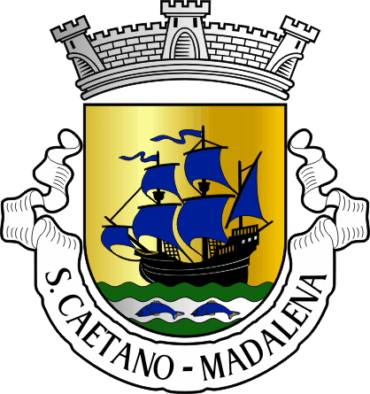 Brasão da freguesia de São Caetano - São Caetano civil parish, coat-of-arms