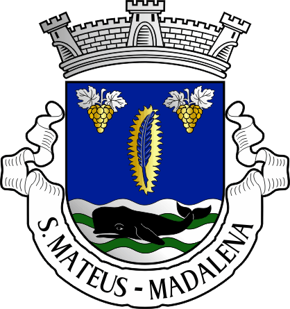 Brasão da freguesia de São Mateus - São Mateus civil parish, coat-of-arms