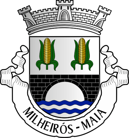 Brasão da freguesia de Milheirós - Milheirós civil parish, coat-of-arms