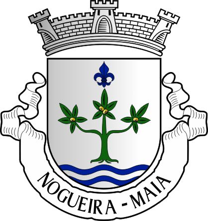 Brasão da antiga freguesia de Nogueira - Nogueira former civil parish, coat-of-arms