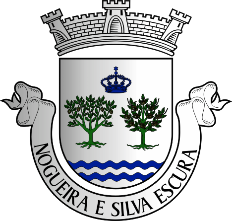 Brasão da Freguesia de Nogueira e Silva Escura - Nogueira and Silva Escura civil parish, coat-of-arms Brasão da Freguesia de Nogueira e Silva Escura - Nogueira and Silva Escura civil parish, coat-of-arms