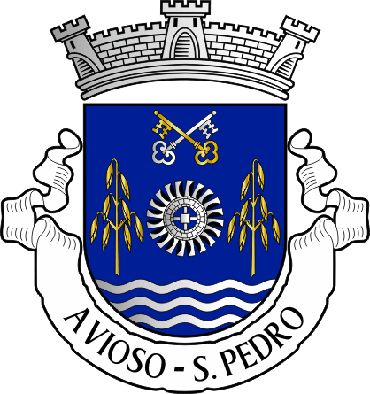 Brasão da antiga freguesia de Avioso (São Pedro) - Avioso (São Pedro) former civil parish, coat-of-arms Brasão da antiga freguesia de Avioso (São Pedro) - Avioso (São Pedro) former civil parish, coat-of-arms