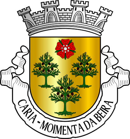 Brasão da freguesia de Caria - Caria civil parish, coat-of-arms