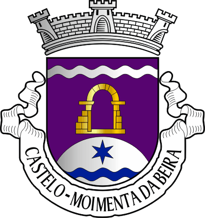 Brasão da freguesia de Castelo - Castelo civil parish, coat-of-arms