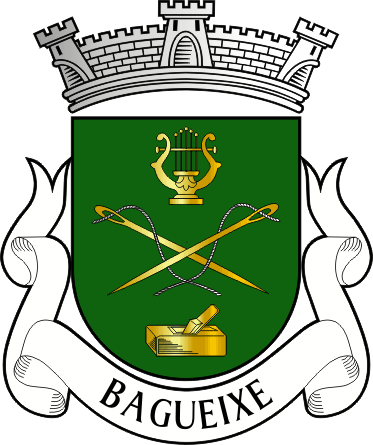 Brasão da antiga freguesia de Bagueixe - Bagueixe former civil parish, coat-of-arms