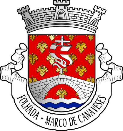 Brasão da antiga freguesia de Folhada - Folhada former civil parish, coat-of-arms Brasão da antiga freguesia de Folhada - Folhada former civil parish, coat-of-arms