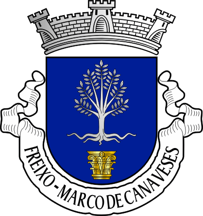Brasão da antiga freguesia de Freixo - Freixo former civil parish, coat-of-arms Brasão da antiga freguesia de Freixo - Freixo former civil parish, coat-of-arms