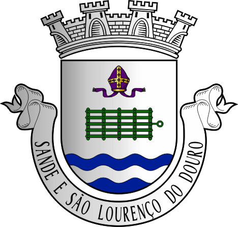 Brasão da Freguesia de Sande e São Lourenço do Douro - Sande and São Lourenço do Douro civil parish, coat-of-arms