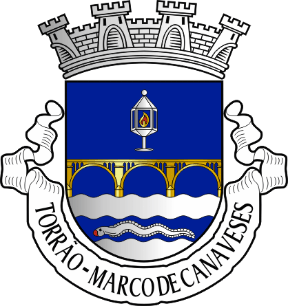 Brasão da antiga freguesia de Torrão - Torrão former civil parish, coat-of-arms