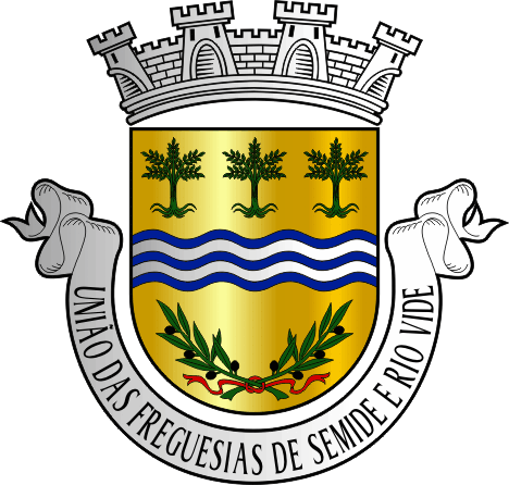 Brasão da União das freguesias de Semide e Rio Vide - Semide and Rio Vide civil parishes union coat-of-arms