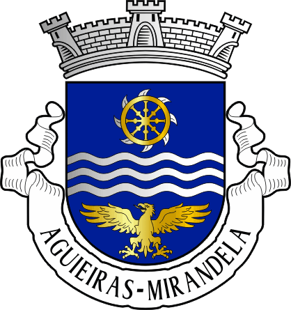 Brasão da freguesia de Aguieiras - Aguieiras civil parish, coat-of-arms
